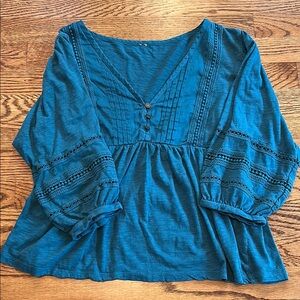 Anthropologie babydoll top